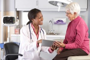 Doctor with Elderly Patient